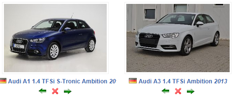 3. Products Comparison Selection