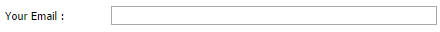 1. Enter your e-mail