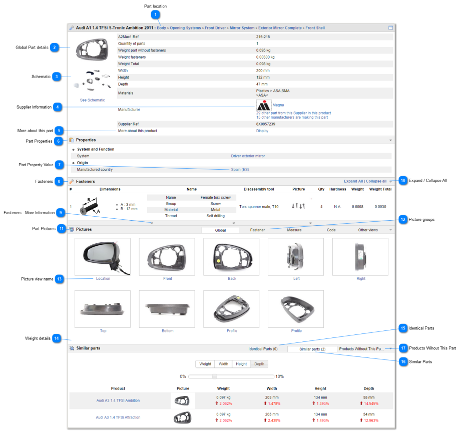 Part Sheet