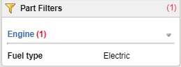 4. Parts population filters